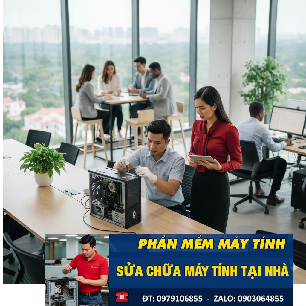 Sửa máy tính tại nhà quận Tân Phú Sửa máy tính tại nhà quận Tân Phú